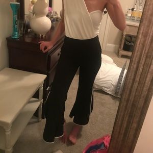 Do+Be cropped flare pants